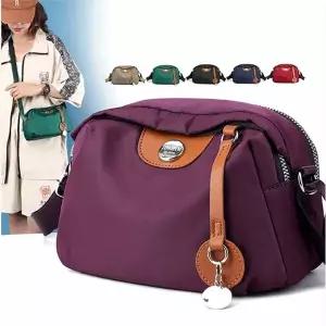 여행용 숄더백 출근 패브릭 나들이용 여성크로스백