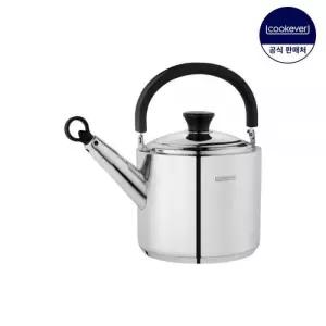 쿡에버 신혼부부 주방용품 인덕션 스텐 휘슬 주전자 A 1.8L