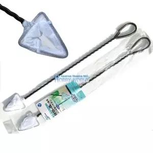 [셀러에이드]청소하는 남은 삼각모양 먹이를 부유물과 뜰채