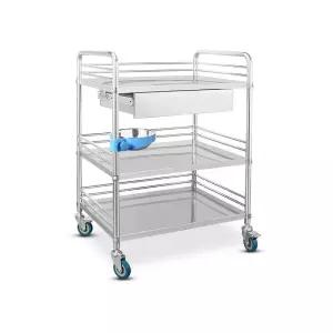 왜건 철제 3단 웨건 선반 2단 수납 카트