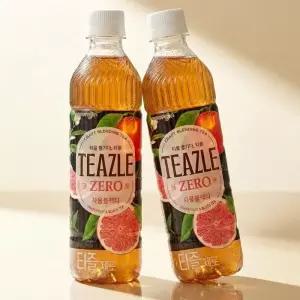 티즐 제로자몽블랙티 500ml x 10개