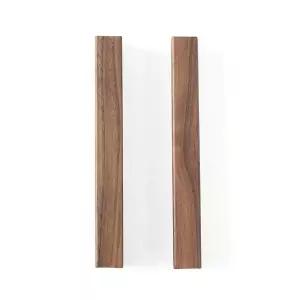 다크월넛 TB05IS35 원목 나무 오크 가구 손잡이 96mm 2개
