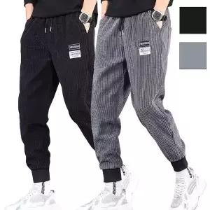[셀러에이드]남성 골덴 바지 간절기 코듀로이 트레이닝 조거 팬츠 겨울운동복