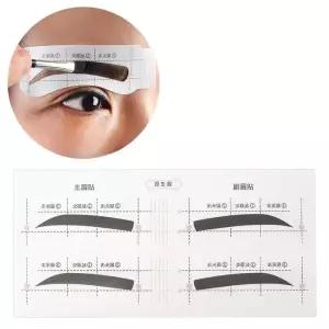 [에스에스_62]틀 스티커 도우미 눈썹그리기가이드틀 가이드