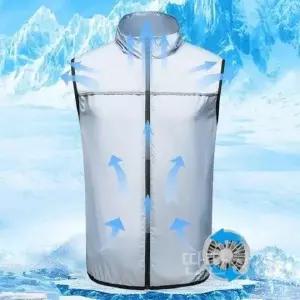 얼음냉조끼 여름 낚시 냉각 아이스 냉풍조끼 작업 쿨조끼 조끼 아이스조끼 선풍기 옷 쿨링 등산