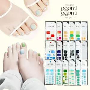 [에스에스_62]꼬미꼬미 페디 국내 생산 디자인 네일팁 18종