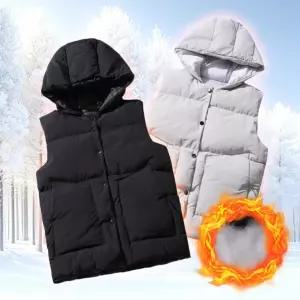 보온 패딩조끼 데일리 후드 간절기 남성 경량 자켓