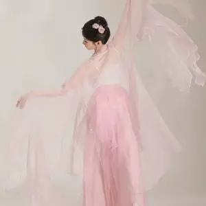 무용 풀치마 현대무용 컬러 발레복 와이드