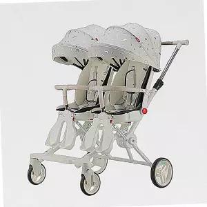 트윈 차양막 풀세트 유모차 트라이크 더블