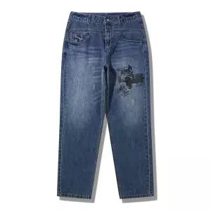 지프 JEEP 여성 청바지 요크절개 배기 데님팬츠 JQ2DPF712 211884