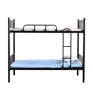 기숙사 이층 침대 프레임 조립식 철제 벙커 학생 철판 분리형 블랙 이층침대