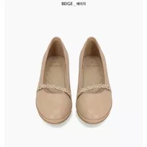 여성 양가죽 초경량 장식 웨지펌프스 4.5CM LCWD69U613X35_SC