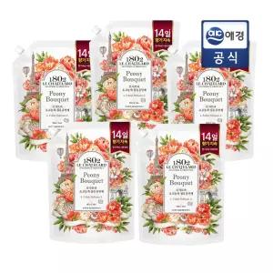 르샤트라 고농축 섬유유연제 피오니부케 1.6L x 5개