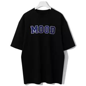 [하프클럽/엠엔씨]무드자수 오버핏 반팔티 (MDBT131NT)