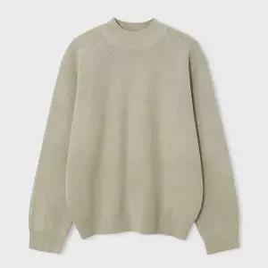 [하프클럽/엠엔씨]워셔블 반폴라 니트 (MDKN750FO)