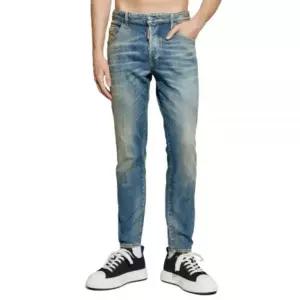 [디스퀘어드2] 미디엄 샌디 워시 스케이터 진 147377027