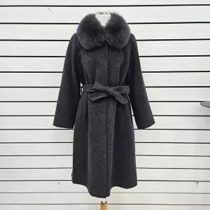 [베스띠벨리]천연폭스퍼 울 캐시미 핸드메이드 롱코트 ( BJHAY8643 )