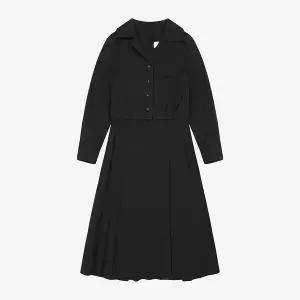 [베스띠벨리]자켓 SET 슬리브리스 원피스 ( BKOAC2506 )