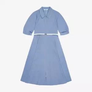 [베스띠벨리]체크 벨티드 집업 원피스 ( BKOAF25450 )