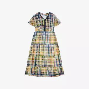 [베스띠벨리]페이즐리 케이프 원피스 ( BKOAF25510 )