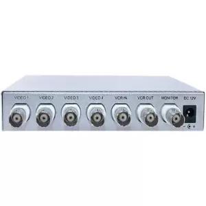 화면분할기 4채널 모니터 hd 영상 cctv 멀티뷰어 연결 채널 컴스 모니터화면 출력