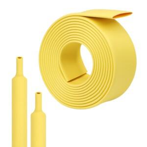 Φ1.6mm에서 Φ50mm까지 3:1 비율 와이어 열수축 튜빙 노란색  라이닝 산업용 전기 랩 튜브 슬리브
