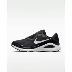 나이키 스트럭처 26 남성 로드 러닝화(엑스트라 와이드) - 블랙/울프 그레이/메탈릭 실버/화이트 - HQ2588-