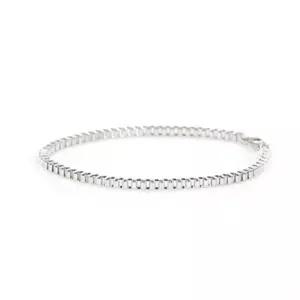 [다잇템]남자 액세서리 실버색상 은색 포인트 팔찌 (10073503A)