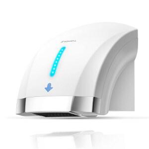 욕실용 모듈식 상업용 드라이어 40db 화이트 1600 전동 저소음 핸드 무터치 벽걸이형