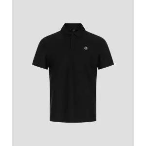 빈폴 BEANPOLE GOLF [B_under] 남성 입체 패턴 반소매 칼라티 - 블랙 BJ6342M175 290432