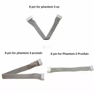 dji 호환 팬텀 3 Pro/ADV/SE/Sta용 6핀/8핀 짐벌 카메라/Wifi 드론 커넥터 케이블
