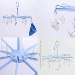 양말 SGV007S9 속옷 빨래집게 건조대 20p 접이식 베란다건조대