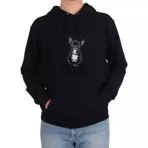 [RIZPICK]후드티 블랙불독 불도그 BULLDOG 검은불독 반려견그림 다양한 색상