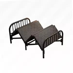 접이식침대프레임 퀸 폴딩 철제 2인용 베드 더블