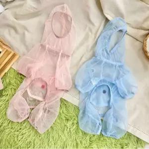 강아지 안티버그 올인원 티셔츠 1P 해충방지 산책