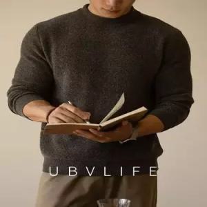 남자 니트 울 가을 침 올드머니 반폴라 보온 일체형 겨 터틀넥 스웨터 라이크라 데일리 다올4