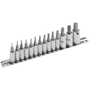 지니어스-1 4.3 8SQ 별비트소켓세트 BS-2314T 14pca (1EA) 공구 복스 부품 작업 산업용품