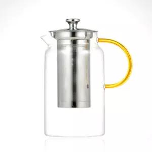 이탈리아노 티포트 900ml망주전자 투명 유리 가정용 도구 차포트 차주