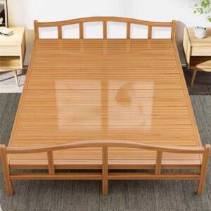 대나무 침대 평상 여름 간이침대 프레임 원룸 접이식