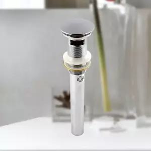 HLBATH 유리볼전용 자동폽업 탑볼세면대 오버마게 마개 물마개 배수관 부속품 부품 세면기 폽업 팝업