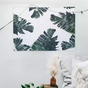 대형 패브릭 포스터 잎사귀 M인테리어소품 벽고리 집게포함 아트 장식 홈갤러리 인테리어 꾸미기 분위기전