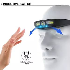 편리한착용감 LED 충전식 센서동작 랜턴 헤드헤루질랜턴 야간등산 헤드용 줌헤드 식헤드 머리