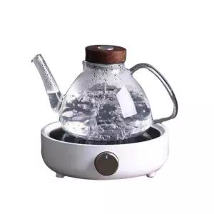 티팟세트 다도 인덕션 차주전자 캠핑 유리 전기 티팟