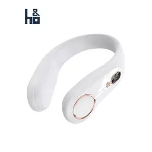 에이치앤오 넥밴드 워머 화이트 골드 에디션히터 방한 용품 난로 목걸이 걸이형 걸이식 휴대용 히터