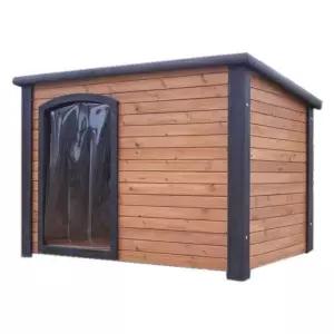 원목 개집 라탄하우스 강아지 숨숨집 강아지집 주택