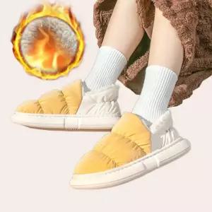 방한 패딩 실내화 슬리퍼 털신 신발 털실 겨울사무실 거실화 층간소음 사무실 룸슈즈 뽀글이 발편한 푹신한