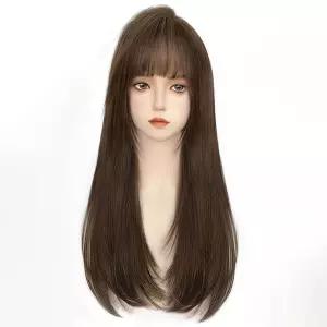 롱스트레이트 풀가발 여성 긴머리 헤어스타일 통가 여자 코스프레 업스타일 웨딩촬영 셀프 사이트 파는곳