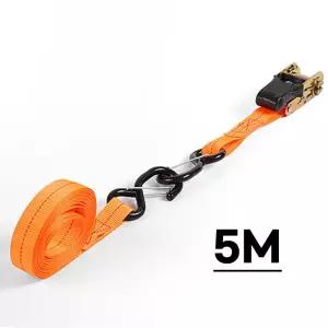 5M S고리 고정 파렛트 파워큐 화물 밴딩기견인로프 고정기 짐벨 비상연결 후크밴벨