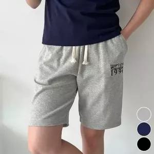 데일리 여성 숫자 포인트 캐주얼 반바지 여름 영문