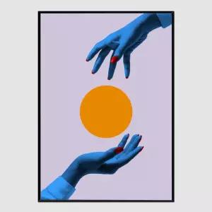 포인트 슬림액자 Chosen No 01 A3사이즈 벽액자 걸이장식품 인테리어소품 그림 작품 선물용 거실 사진 깔끔